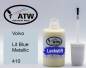 Preview: Volvo, Lit Blue Metallic, 410: 20ml Lackstift, von ATW Autoteile West.